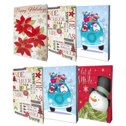 Gift Accessories*Lindy Bowman Pack Of 6 Large Christmas Holiday Gift Box Assortment