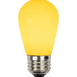 Northlight Pack Of 25 Opaque Yellow Led S14 Christmas Replacement Light Bulbs - 1.3 Watts