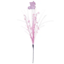 Party Central Pack Of 12 Pink Glittered 'It's A Girl' Star Baby Shower Sprays 23"