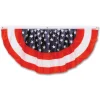 Beistle Pack Of 6 Stars And Striped Patriotic Bunting Banners 4'