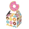 Party Central Pack Of 48 Vibrantly Colored Donut Time Favor Box 9"