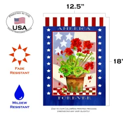 Toland Home Garden Patriotic Geranium 