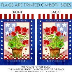 Toland Home Garden Patriotic Geranium 