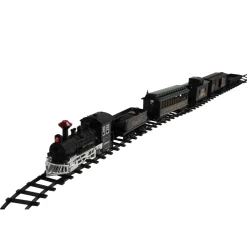 Trains*Northlight 16Pc Battery Operated Lighted And Animated Classic Train Set With Sound