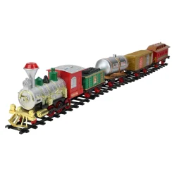 Trains*Northlight 17-Piece Battery Operated Lighted And Animated Christmas Express Train Set With Sound
