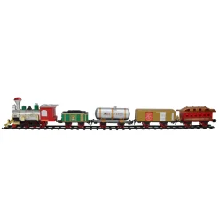 Trains*Northlight 17-Piece Battery Operated Lighted And Animated Christmas Express Train Set With Sound
