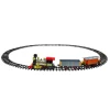 Trains*Northlight 17-Piece Lighted And Animated Gold And Red Classic Model Train Set With Sound