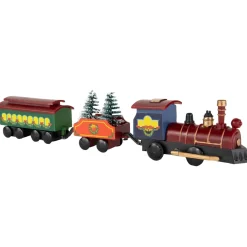 Trains*Northlight 9-Piece Red Battery Operated Animated Christmas Train Set