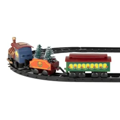 Trains*Northlight 9-Piece Red Battery Operated Animated Christmas Train Set
