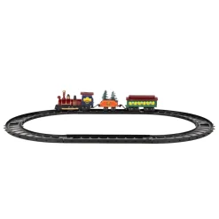 Trains*Northlight 9-Piece Red Battery Operated Animated Christmas Train Set