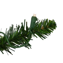 Pre-Lit Wreaths*Northlight Pre-Lit Buffalo Fir Artificial Christmas Wreath - 30-Inch, Warm White Led Lights