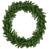 Pre-Lit Wreaths*Northlight Pre-Lit Buffalo Fir Commercial Artificial Christmas Wreath, 6' - Warm White Lights