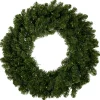 Pre-Lit Wreaths*Northlight Pre-Lit Canadian Pine Artificial Christmas Wreath, 24-Inch, Clear Lights