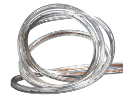 CC Christmas Decor Pure White Led Linear Outdoor Christmas Tape Light - 10 Ft White Wire