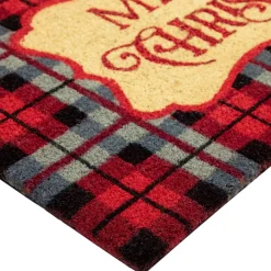 Wall & Door Decorations*Northlight Red And Black Plaid 