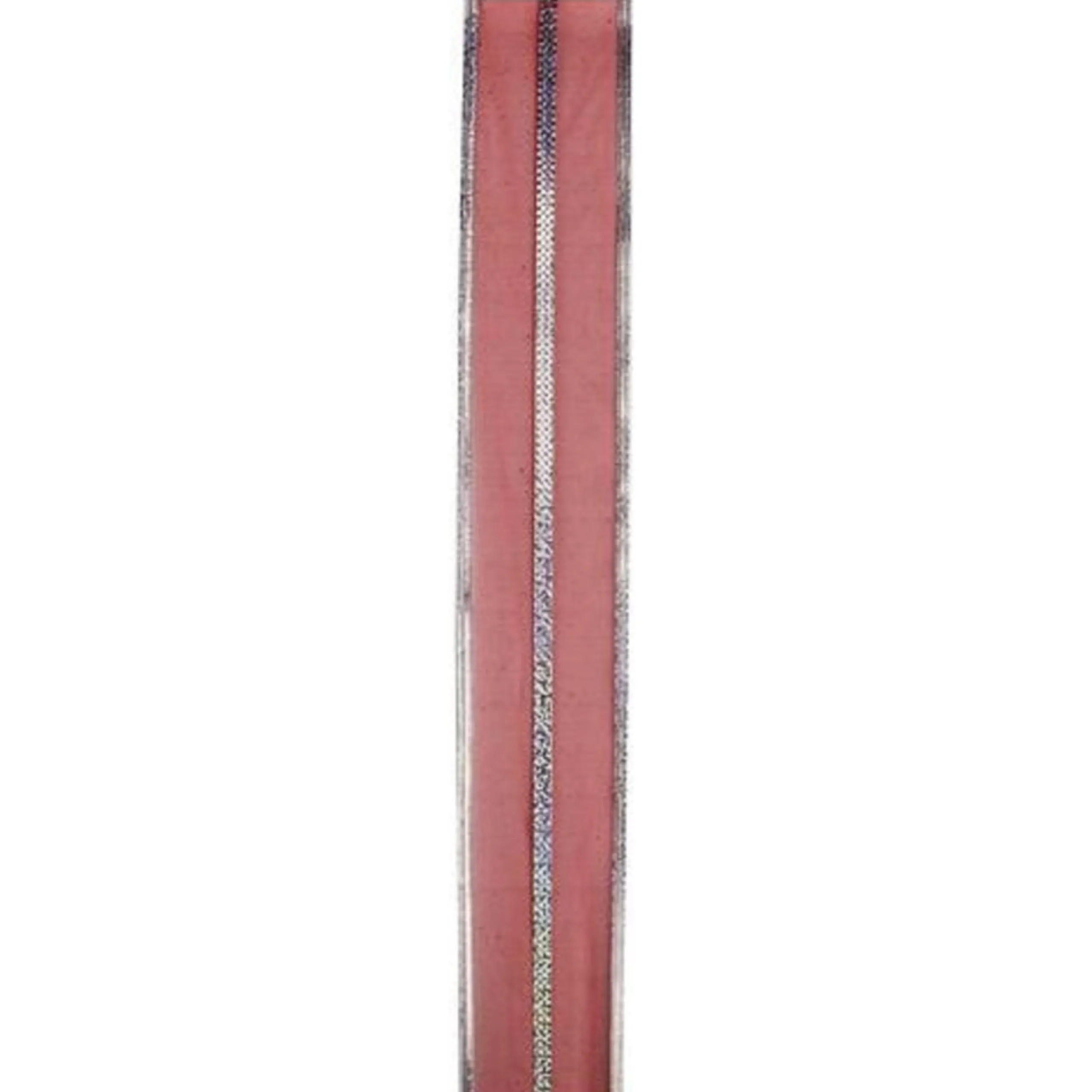 Ribbon*Northlight Red And Silver Striped Christmas Wired Craft Ribbon 2.5" X 10 Yards