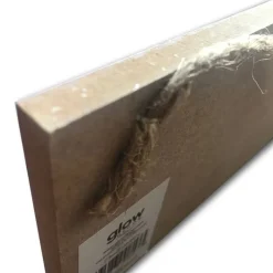 Signs & Plaques*Glow Decor Red And White Santa Printed Rectangular Christmas Wall Sign With Rope Hanger 4