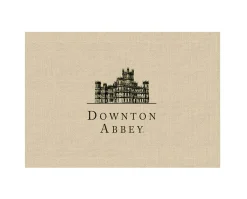 Heritage Lace Set Of 4 Beige And Black 'Downton Abbey' British Highclere Castle Placemats 14" X 20"