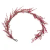 Berry Garland*Melrose Set Of 2 Berry Twig Artificial Christmas Garlands 5' X 9.5", Unlit