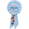 Beistle Set Of 6 Blue C'Est Un Garcon (It's A Boy) Rosette 6.5"