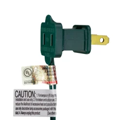 Hofert Set Of 100 Clear Everglow Mini Icicle Christmas Lights - Green Wire