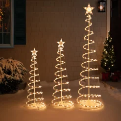 Northlight Spiral Trees><noscript><img width=