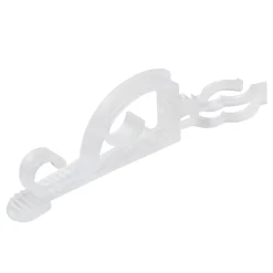 Northlight Set Of 75 Clear Max Pro Anywhere Christmas Light Clips - 4"