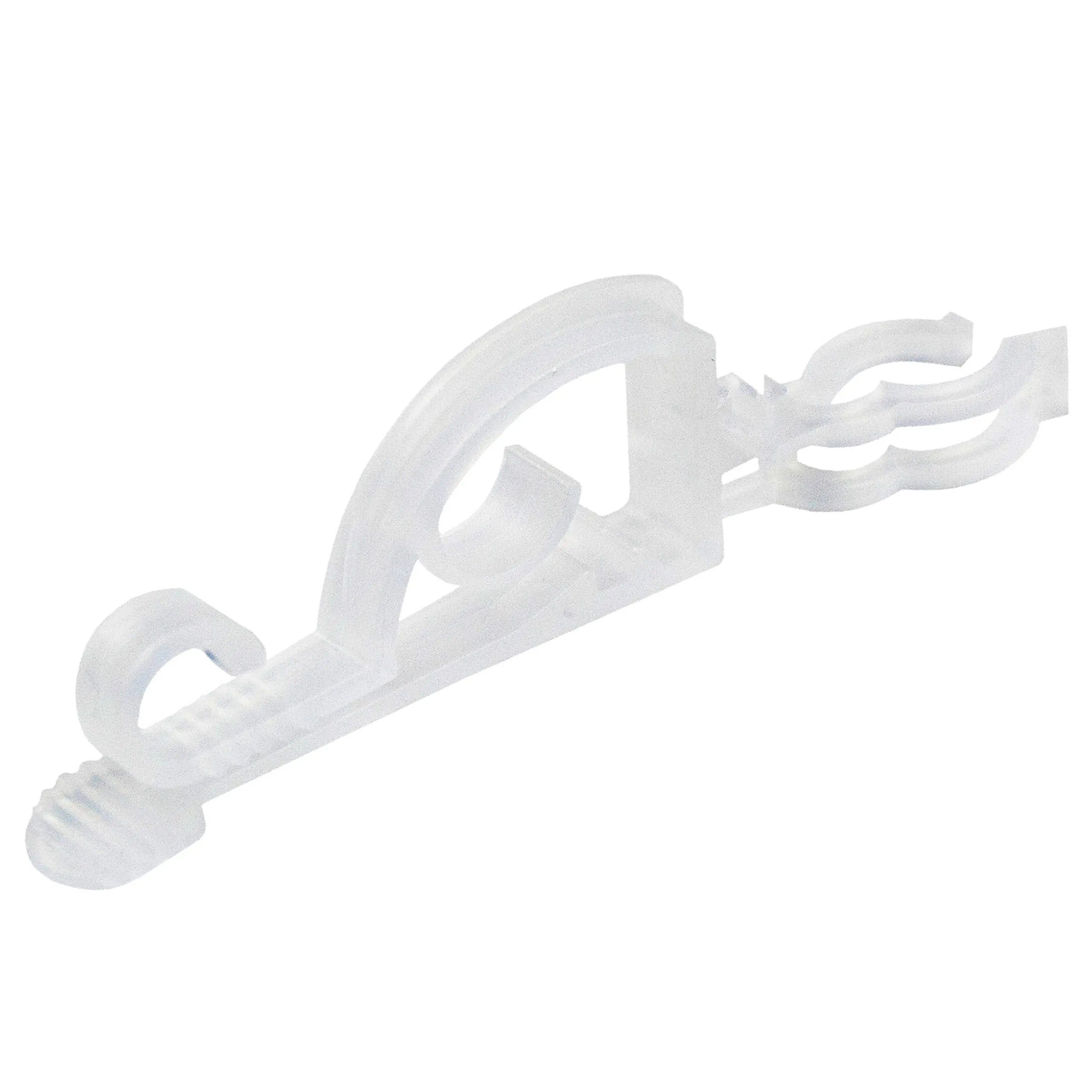 Northlight Set Of 25 Clear Max Pro Anywhere Christmas Light Clips - 4"