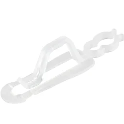 Northlight Set Of 50 Clear Outdoor Universal Christmas Light Clips - 3.5"