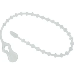 Northlight Set Of 20 Clear Reusable Decorating Christmas Ties