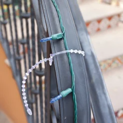 Northlight Set Of 20 Clear Reusable Decorating Christmas Ties