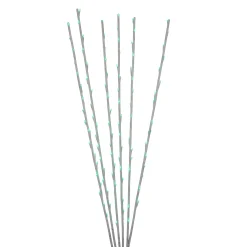 Northlight Set Of 6 Enchanted Garden Led Green Lighted Branch Sprays 6'