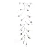 Frosted, Flocked, Iced Garland*Melrose Set Of 2 Frosted Pinecone Twig Artificial Christmas Garlands 5.5' X 12"