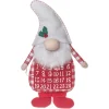 Advent Calendars*Contemporary Home Living Set Of 3 Gingham Gnome Christmas Countdown Tabletop Decorations 27"