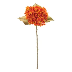 Melrose Set Of 6 Hydrangea Artificial Fall Harvest Stems 20.5"