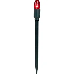 Northlight Set Of 15 Lighted Red, Clear And Green C9 Christmas Pathway Marker Decor