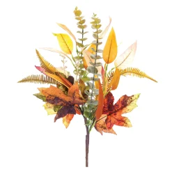 Melrose Set Of 2 Mixed Foliage Fall Harvest Artificial Sprays 28"