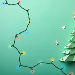 Northlight Set Of 100 Multi-Color Led Mini Christmas Lights 4