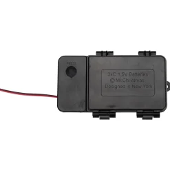 Table Top Pieces*Northlight Set Of 3 Musical Lighted Red Bells Christmas Decorations, 6.5