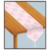 Beistle Set Of 12 Pink And White "It's A Girl!" Table Top Runner Party Decorations 6'