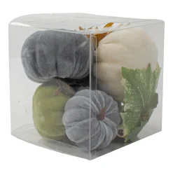 Northlight Set Of 10 Pumpkins, Berries, Flowers And Leaves Thanksgiving Decor Set