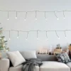 Northlight Set Of 40 Pure White Led Fairy Christmas Lights With Remote Control 6'