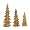 Diva At Home Gold Trees>Set Of 3 Rustic Brown Antique Style Christmas Holiday Decor Tree 20.5"