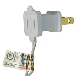 Sienna Set Of 10 Salt And Pepper Shaker Summer Garden Patio Christmas Lights - 7.5 Ft White Wire