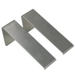 Wreath Accessories*Darice Set Of 2 Silver Outdoor Wreath Siding Hooks 4.25"