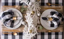 Specialty Garland*Contemporary Home Living Set Of 2 White Hanging Foam Garland Leaves 51