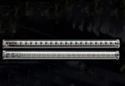 Kurt Adler Set Of 5 White Led Snowfall Single Sided Icicle Christmas Light Tubes 32'