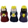 Candles & Holders*Avon Set Of 3 Wise Men Christmas Nativity Taper Candle Holders 6.5"