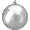 Northlight Shatterproof>Shiny Silver Shatterproof Christmas Ball Ornament 4" (100Mm)