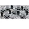 Beistle The Final Count Down Silver And Black "Happy New Year" Party Kit Assortment For 50 People